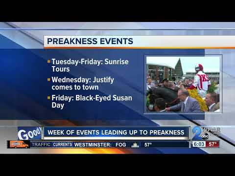 Week of events leading up to Preakness!