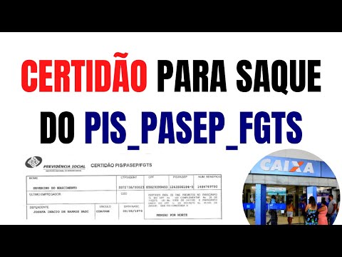 Vídeo: Certidão PIS PASEP: dúvidas e como consultar