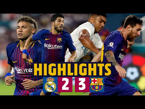 🔥⚽ HIGHLIGHTS | BARÇA - REAL MADRID (3-2) (2017)
