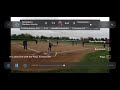 School ball 2022 outfield highlights (centerfield)