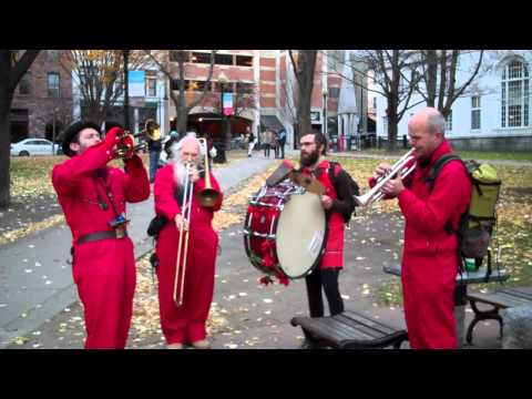 Brass Band at Occupy Burlington Vermont, November 13, 2011