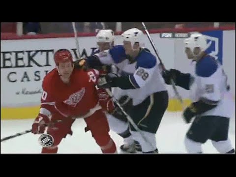 07/08 RS: STL @ Det Highlights - 3/5/08