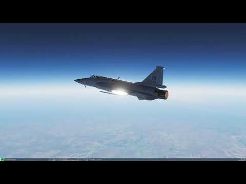 DCS World: JF-17 THUNDER MAXIMUM ALTITUDE EXPERIMENT