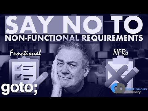 "Non-Functional Requirements" Are Stupid • Dave Farley • GOTO 2025