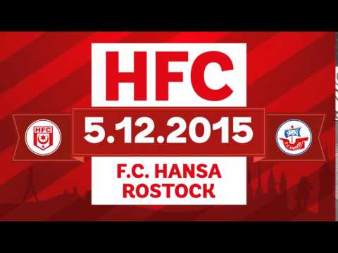 Spielankündigung Hallescher FC - F.C. Hansa Rostock