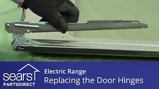 Replacing Door Hinges in an Electric Range