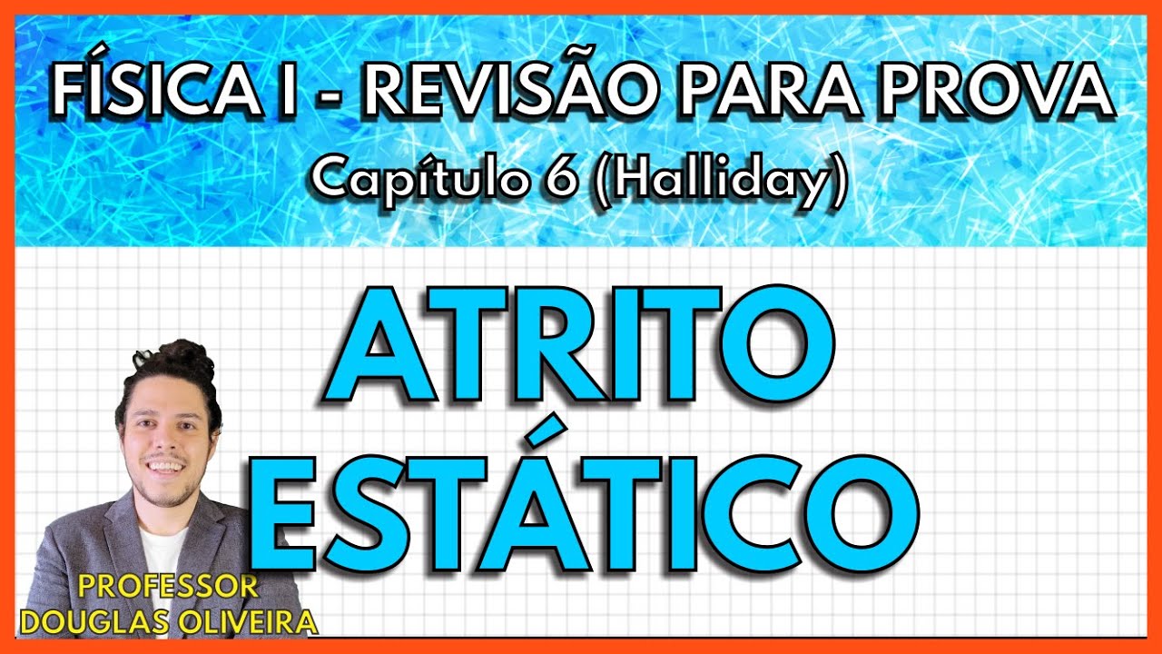 [REVISÃO FÍSICA 1] Atrito Estático (Capítulo 6 Halliday)