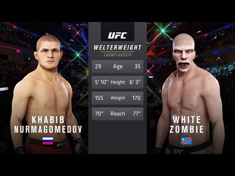 Khabib vs. White Zombie (EA Sports UFC 3) ☝️🦅