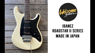 Video thumbnail for 1985 Ibanez Roadstar II Series RS430  Made in Japan by WelcomeGuitars