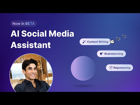 AI Social Media Marketing Assistant (Walkthrough) | Flick
