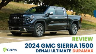 2024 GMC Sierra 1500 Denali Ultimate Duramax Diesel Review and Test Drive