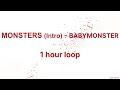 MONSTERS (Intro) - BABYMONSTER【1 hour loop/１時間耐久】