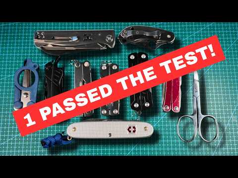 ✂️ I Tested 10 EDC Scissors - Shocking Results - Only 1 Passed! ✂️#edc