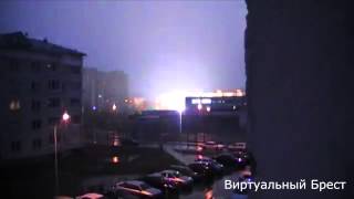 preview picture of video 'Троллейбусная линия замкнула на Суворова'