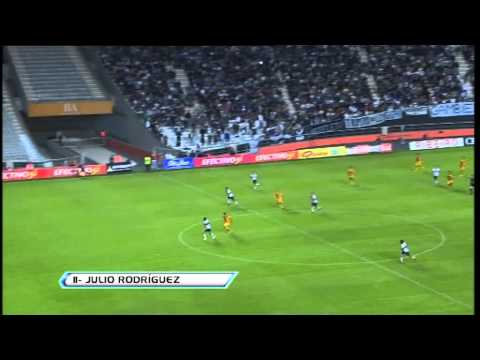 Gol de Rodríguez. Defensa 1 Gimnasia 0. Fecha 32 B Nacional. FPT