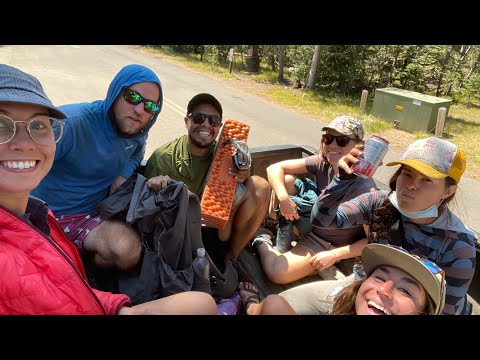 PCT 2021 SOBO— Episode 17 — Hikertrash hitch hikers and my mom gets on trail!
