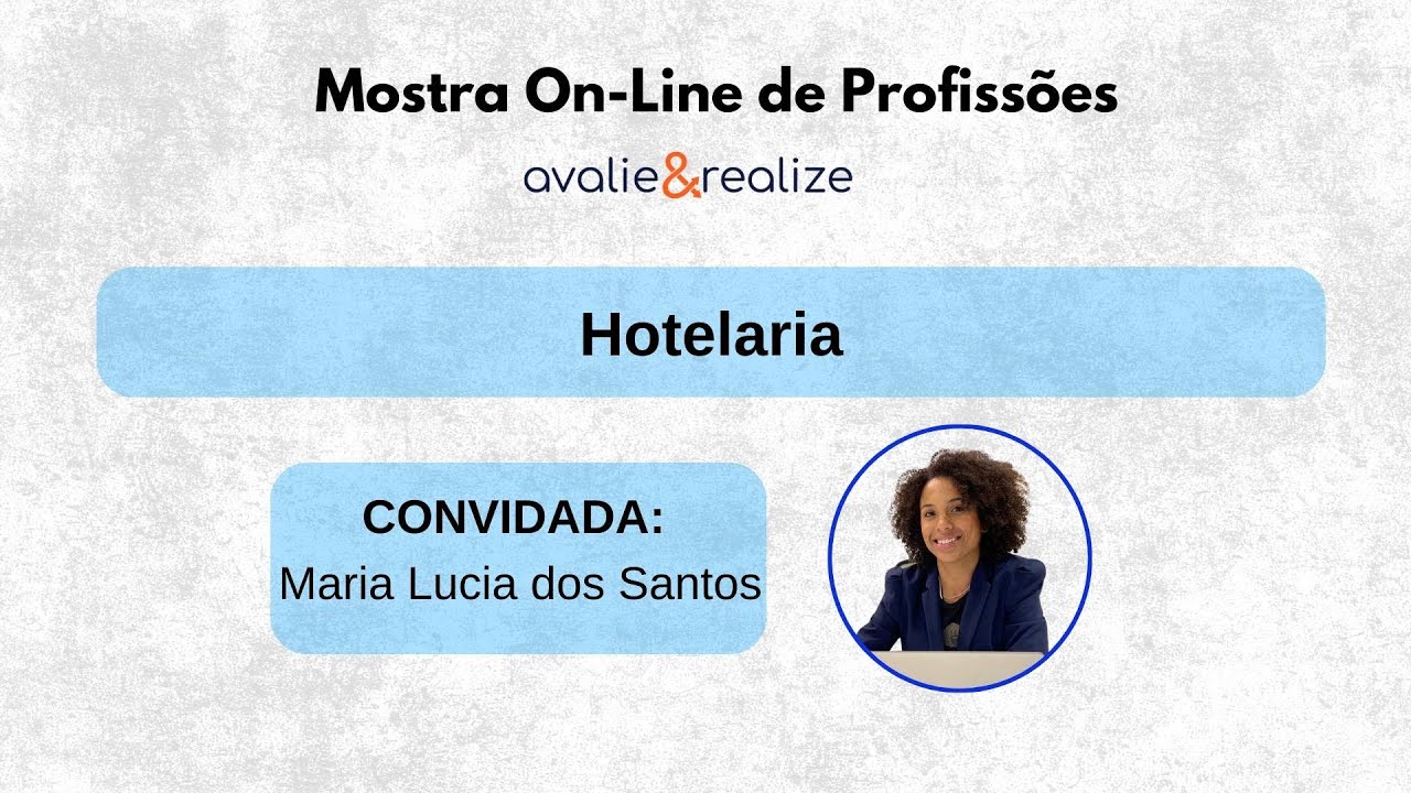 Hotelaria - Maria Lucia dos Santos