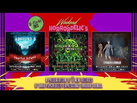 Weekend at Horrordelic`s: All 3 releases [Darkpsy Psycore Full Albums]