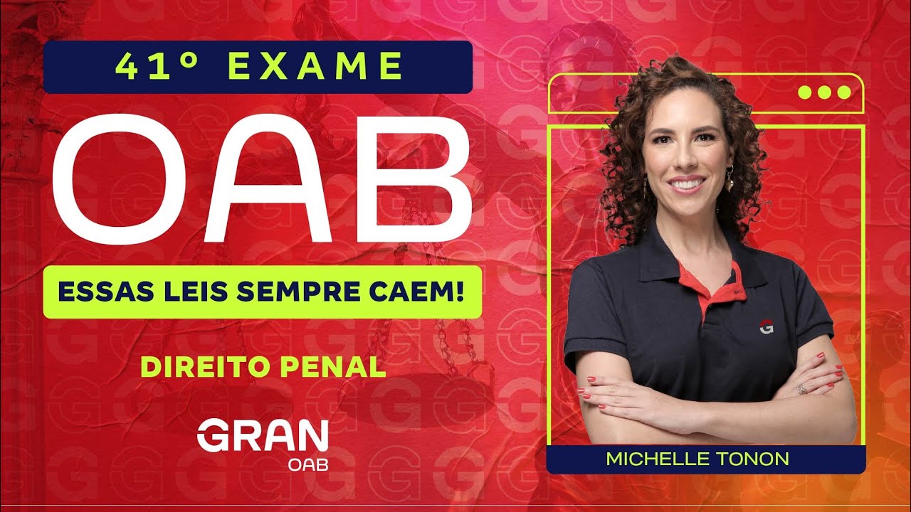 1ª fase do 41º Exame OAB | Artigos mais cobrados em Direito Penal!