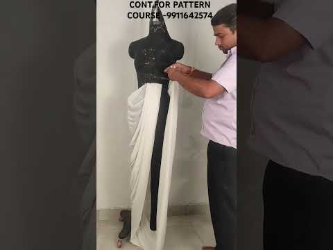 skirt drape #drape #draping #skirt #skirtdesign