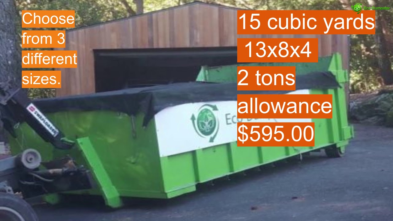 Eco-Dumpster delivery video thumbnail