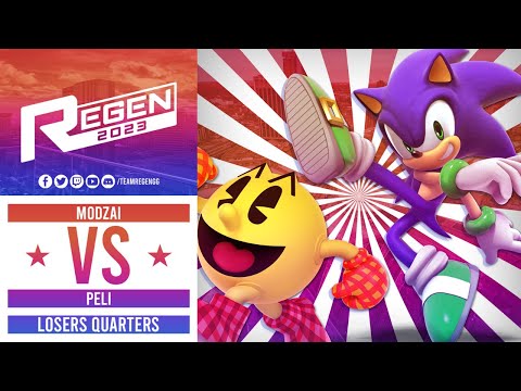 Regen 2023: Losers Quarters - IZI| Modzai (Pac-Man) Vs Peli (Sonic)