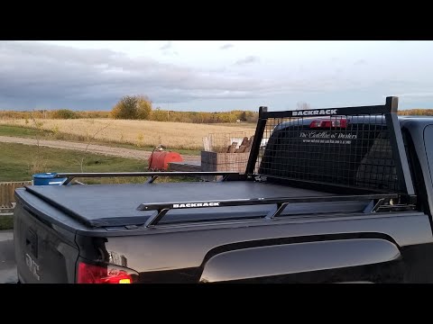 Backrack w/ Tonneau Cover AND Side Rails