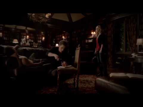 Stefan & Caroline - 4x02 #1 (Caroline brings Tyler to Stefan)