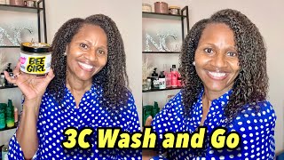 I Tried Bee Girl Honey Curl Custard on My Hair And WOW!