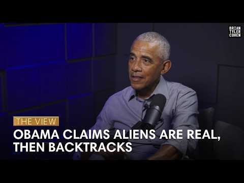 Obama Claims Aliens Are Real, Then Backtracks | The View