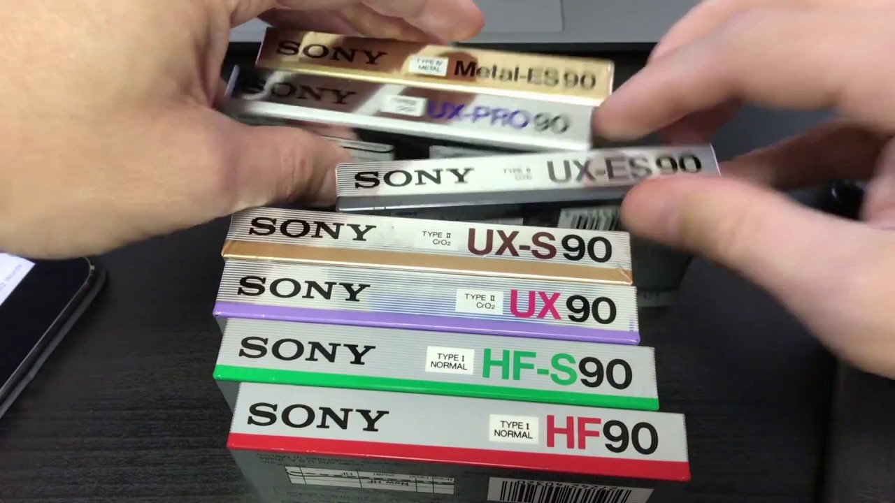 013: Sony Blank Cassette Collection from 1986-87