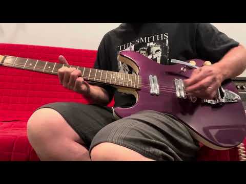 2001 Danelectro Hodad Plum Metallic Purple Bigsby Style | Reverb