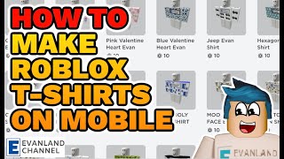 HOW TO MAKE ROBLOX T-SHIRTS ON MOBILE || HOW TO MAKE SHIRTS FOR PLS DONATE ROBLOX || IPHONE IPAD IOS