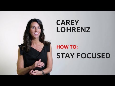 Carey Lohrenz Leadership Keynote Speaker on How to Focus - Inc 5000