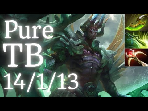 14/1/13 Pure Terrorblade vs Yatoro Naga, DP, SB, Tusk, Clockwerk - dota2