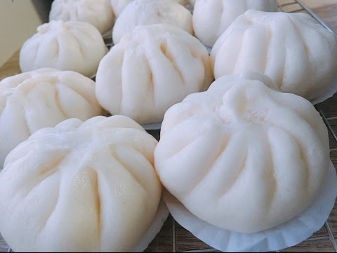 Chinese bun ซาลาเปา  ขาวๆอวบๆนุ่มๆ