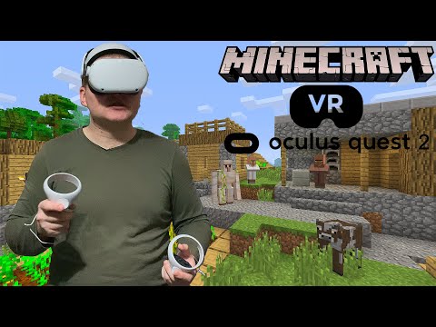 UNBELIEVABLE: Entering Minecraft VR - Quest 2 experience!