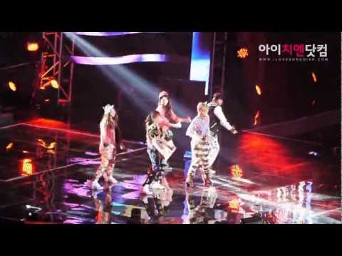 [FANCAM] 111231 f(x) Gangsta boy & Pinocchio - MBC Gayo Daejun 2011