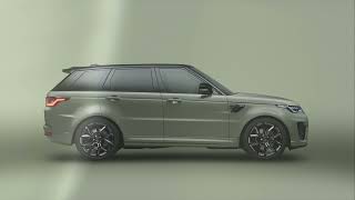 eldom Seen | Pintura Sólida Brillante Avocado del Range Rover Sport SVR Trailer