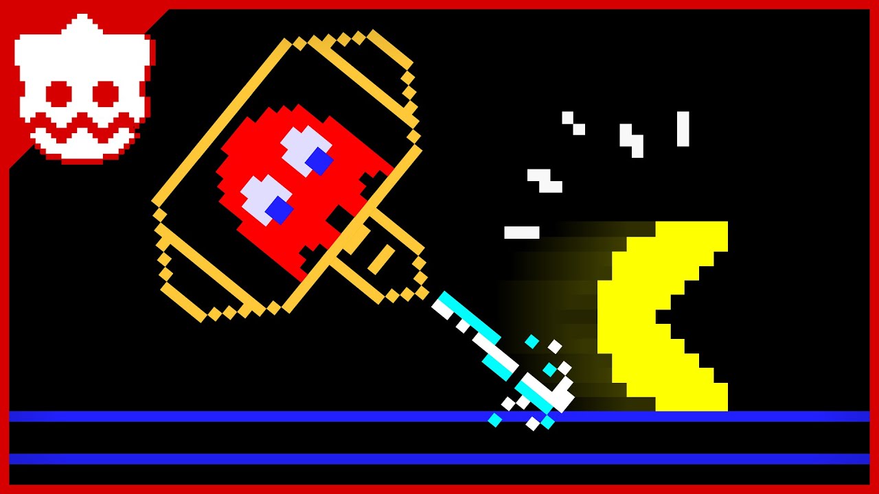 PAC-MAN Maze Mayhem Level 4 💥 8bit Pixel Cartoon (Spritars Animations)