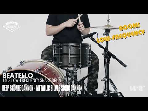 Deep Bronze Cannon" 1408 Low-Frequency Snare Drum