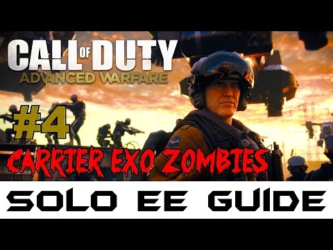 Exo Zombies on Carrier: ULTIMATE EASTER EGG SOLO GUIDE LIVE! (Part 4)▐ Advanced Warfare Exo Zombies