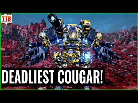 World's Deadliest Cougar Eats Assault Mechs For Breakfast! - German Mechgineering #1131 MWO
