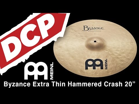 Meinl Byzance Traditional Extra Thin Hammered Crash Cymbal 20 image 11