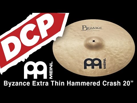 Meinl Byzance Traditional Extra Thin Hammered Crash Cymbal 20 image 6