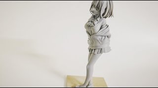 【SSSS.GRIDMAN】新条アカネのフィギュア作ってみたPart２ / 《AKANE SHINJO》sculpting making figure