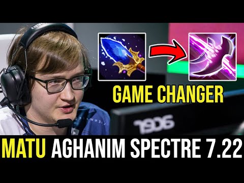Aghanim Spectre The Game Changer. MATUMBAMAN Least Played Hero.