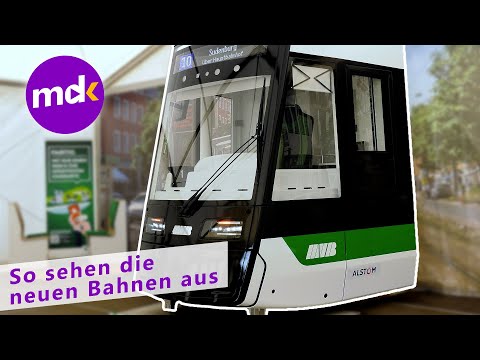 MVB: NEUE Straßenbahn vorgestellt | Magdeburg News