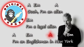 Download lagu Sting - Englishman in New York - Chords & Lyrics mp3 Download lagu Sting - Englishman in New York - Chords & Lyrics mp3