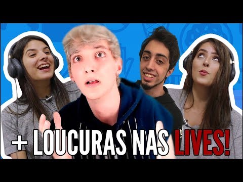 JOVENS REAGEM A MAIS LOUCURAS NAS LIVES - UM GAMER ALEATÓRIO